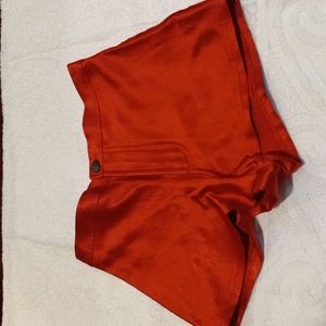 American Apparel Shiny Shorts